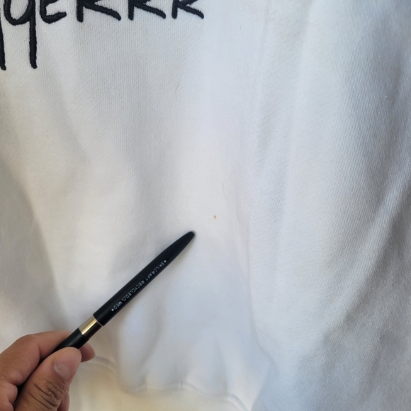 VTG RARE 90's Disney Mickey White Sweater Embroidered Jumping Tiger XXL Unisex - Picture 10 of 14